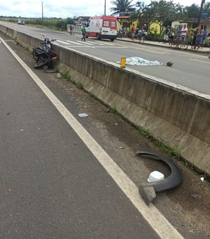 Motociclista morre após realizar manobra de conversão proibida e ser atingida por veículo