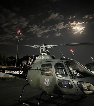 Helicóptero da Segurança Pública de Alagoas será exposto neste sábado no Partage Arapiraca