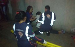 Mulher fica ferida após colisão entre duas cinquentinhas na AL-485