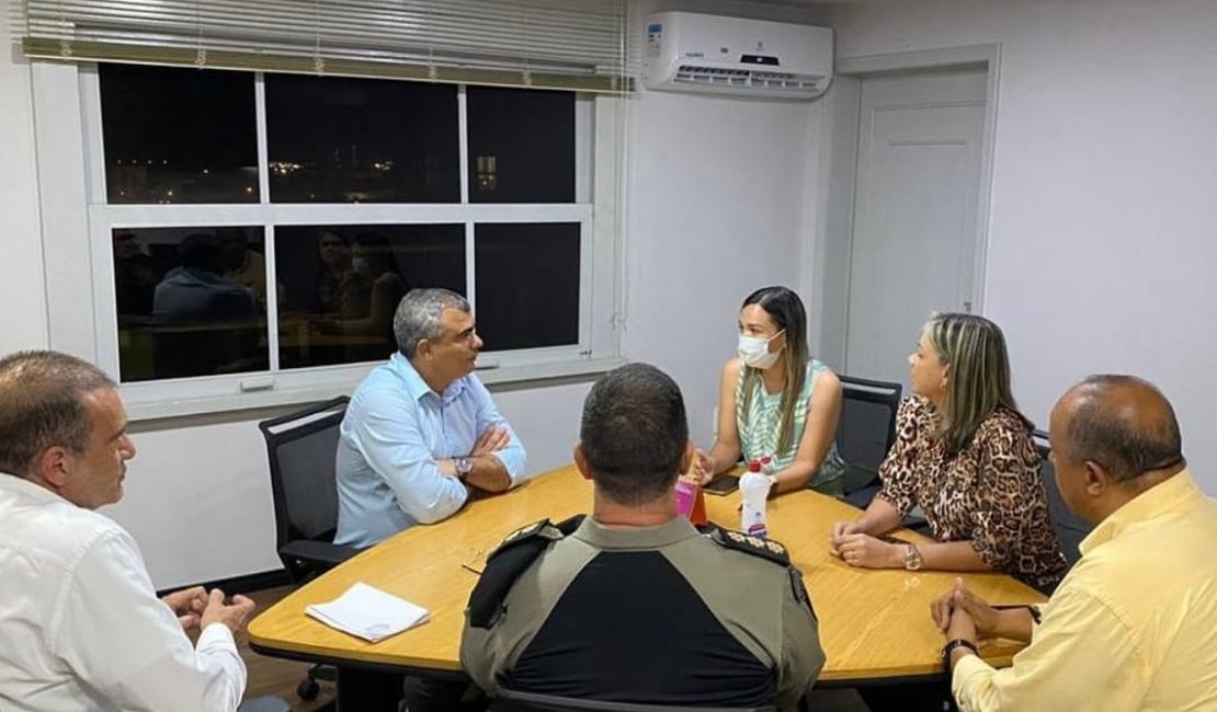 Prefeita se reúne com cúpula da SSP para combater violência em São Luís