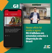 Bolsonaro acata proposta de JHC e destina R$ 8 bilhões para combate ao Coronavírus