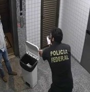 Vídeo mostra fuga de conselheiro por escadarias até flagrante da PF