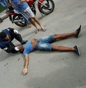 Pai e filho ficam feridos em acidente de trânsito no Alto do Cruzeiro