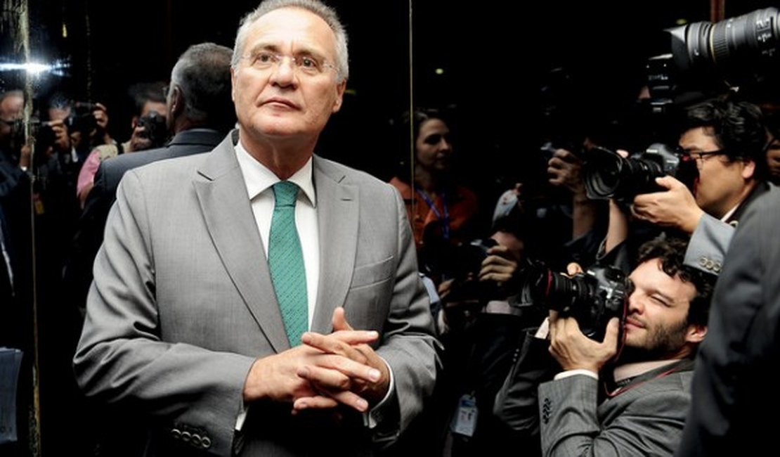 Renan renuncia à liderança do PMDB e diz que não será 'marionete' de Temer