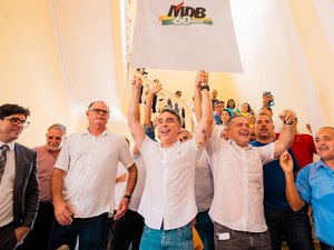 MDB oficializa pré-candidatura de Rafael Brito para prefeito de Maceió
