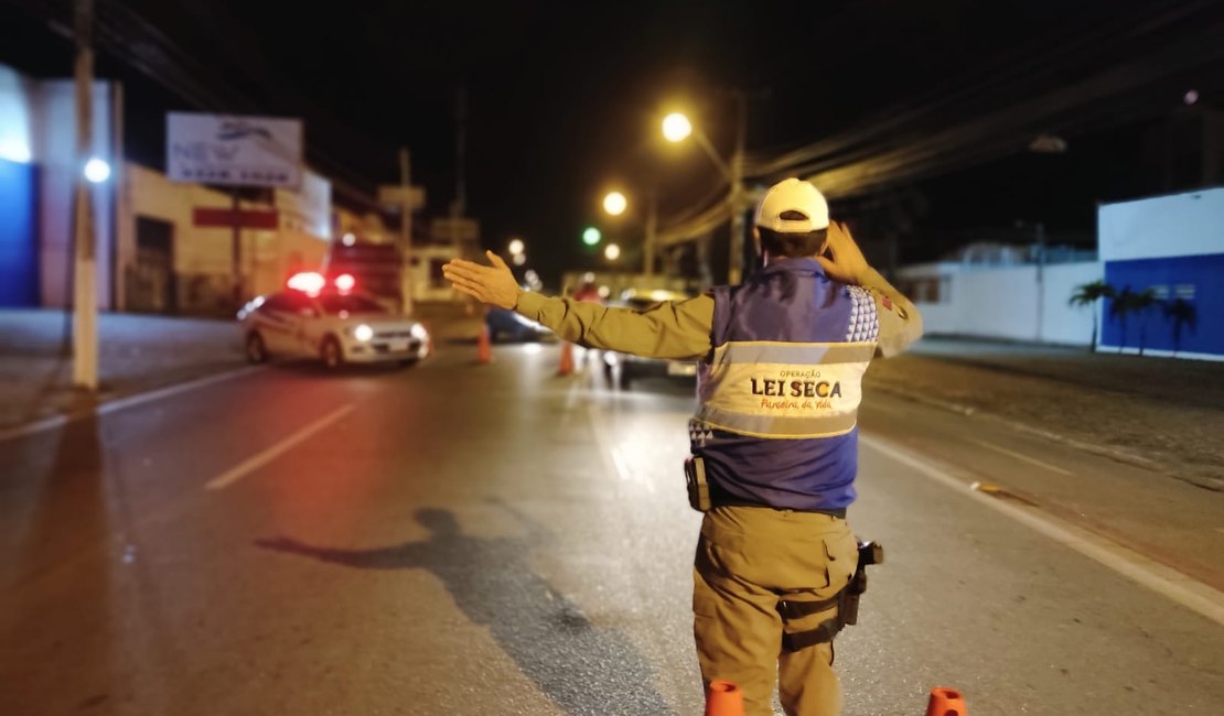 Operação Lei Seca: quatro prisões em flagrante foram registradas em Maceió