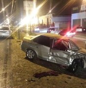 Acidente entre veículos deixa cinco feridos na Via Expressa, em Maceió