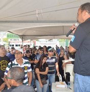 Sindicato dos Policiais Civis realiza vigília pelo reajuste do piso salarial nesta quarta