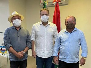 Em reunião com o governador, Zé Pacheco garante investimentos para São Sebastião