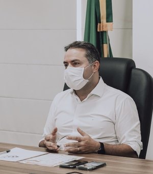 Renan e governadores tratam sobre vacinação contra Covid-19 com ministro da Saúde