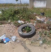 Moradores do bairro Cavaco convivem com lixão há meses sem limpeza da Prefeitura de Arapiraca