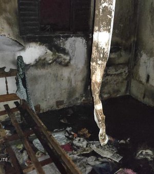 Incêndio atinge residência e destrói móveis em São José da Laje