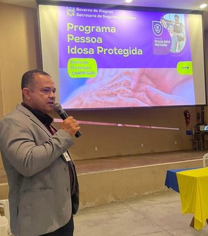 Segurança Pública promove em Pilar ação educativa de proteção à pessoa idosa