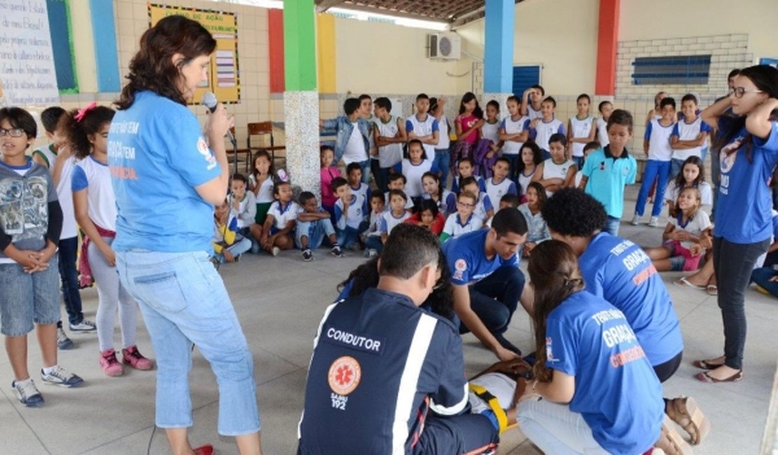 Projeto Samu nas Escolas abre 46 vagas para novos acadêmicos em 2019