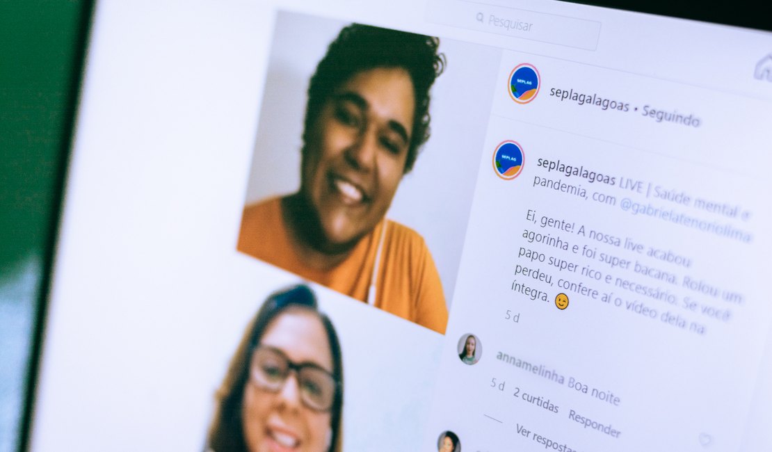 Escola de Governo dissemina conhecimentos de cursos por meio de lives nas redes sociais