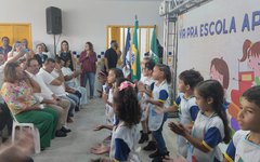 Prefeito Luciano Barbosa inaugura Escola Fundação João XXIII no bairro Baixa Grande em Arapiraca