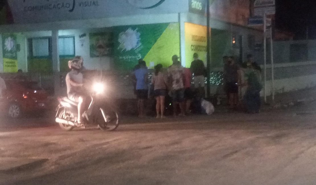Arapiraca: colisão entre motos é registrada no bairro Cavaco