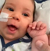 Família de bebê diagnosticado com doença rara busca arrecadar R$ 12 milhões