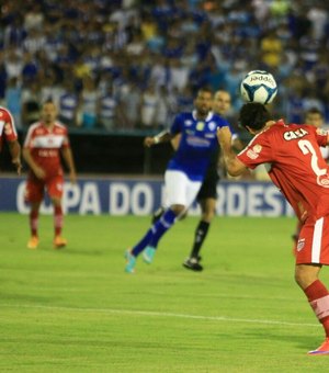 Com gol de Thiago Potiguar, CSA vence clássico com CRB. na Copa do Nordeste