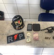 Homem é preso por porte ilegal de arma em Maceió 