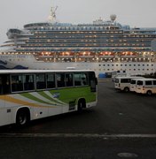 Passageiros de navio no Japão poderão desembarcar a partir de amanhã