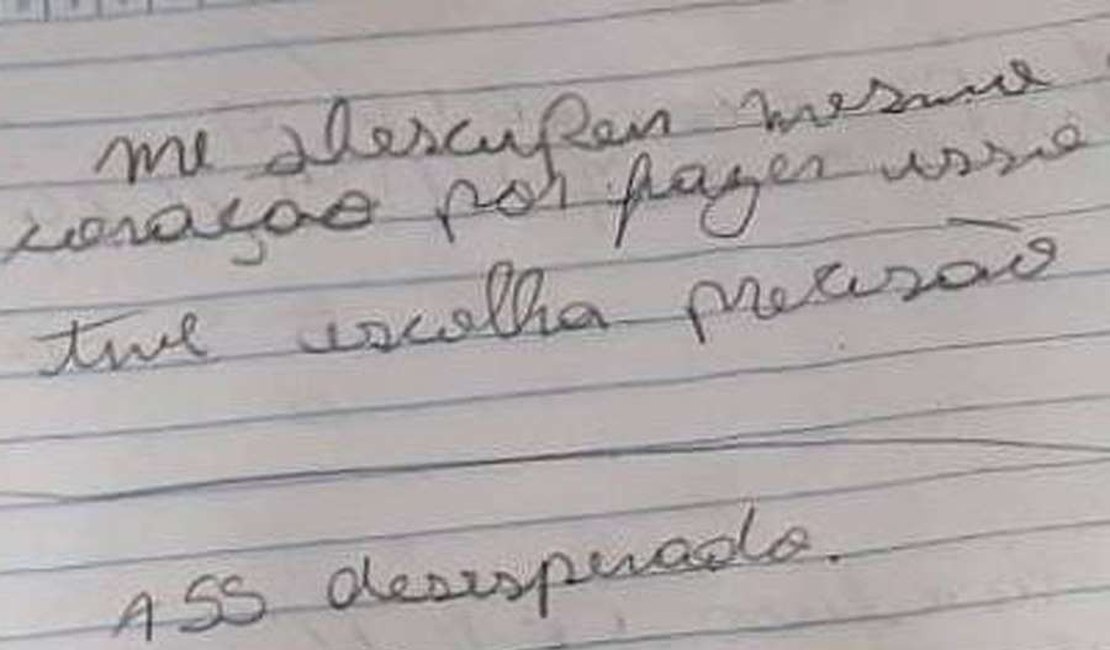 Ladrão furta escola e deixa bilhete com pedido de desculpas: “não tive escolha”