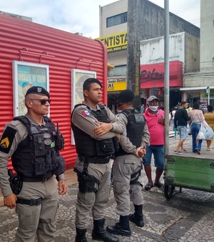 Polícia Militar inicia operação Centro Seguro em Arapiraca