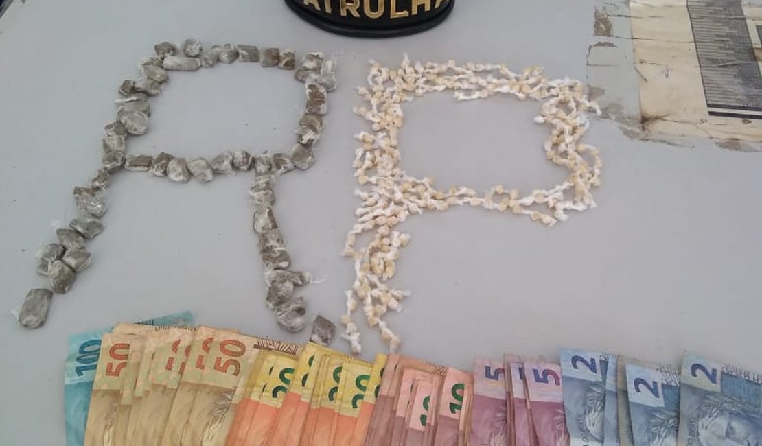 Homens são presos por tráfico de drogas em Arapiraca
