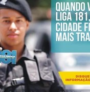 Campanha do 181 conscientiza população na Orla de Maceió