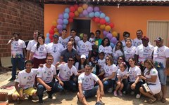 União de amigos realiza sonho e constrói lar de criança especial em Novo Lino