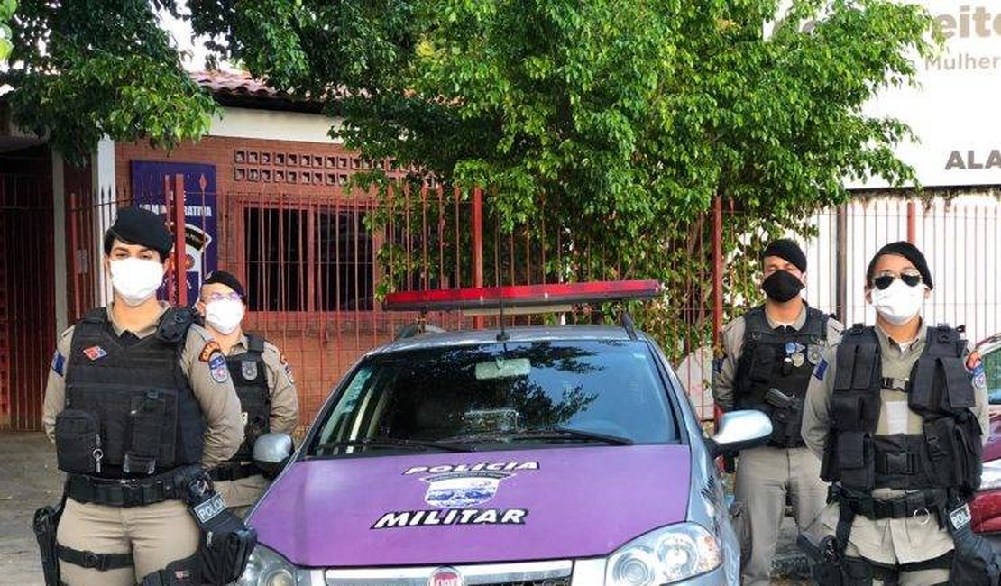 TJAL encaminhou 520 mulheres para proteção da Patrulha Maria da Penha