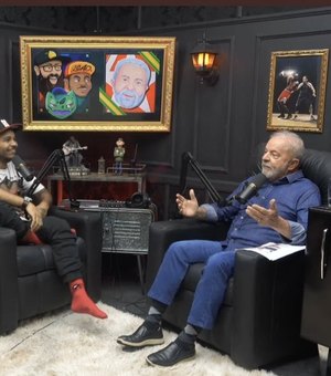 [Vídeo] Lula cita Arapiraca em entrevista para podcast: 'É uma cidade boa'