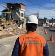 Após demolição de edificação, Ladeira do Bomfim é liberada pela Defesa Civil