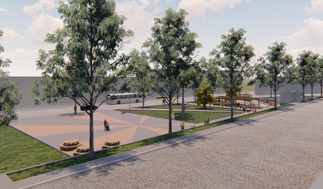 Nova Praça das Casuarinas será inaugurada na sexta-feira (4)