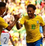 Neymar volta aos gramados, marca golaço e Brasil vence a Croácia por 2 a 0