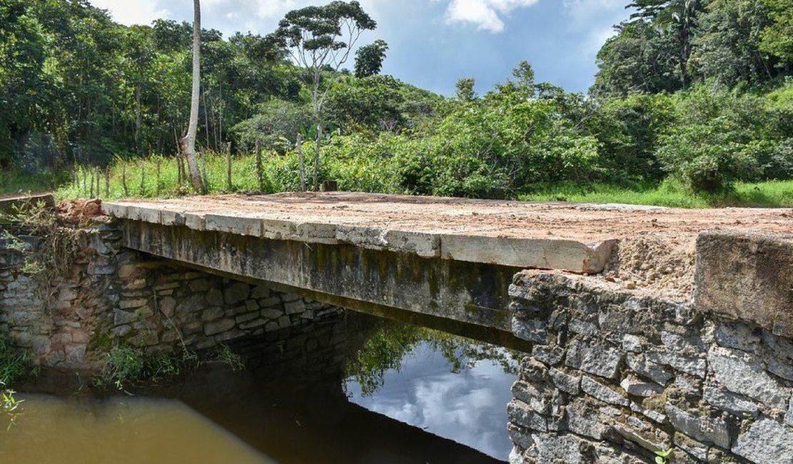 Prefeitura de Maragogi faz mais duas pontes na zona rural