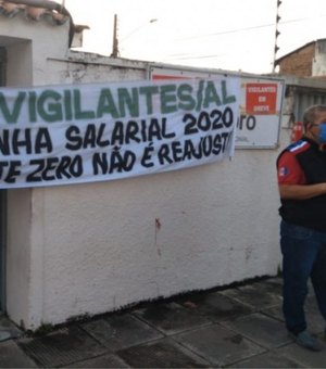 Vigilantes de Alagoas pressionam por reajuste salarial e entram em greve
