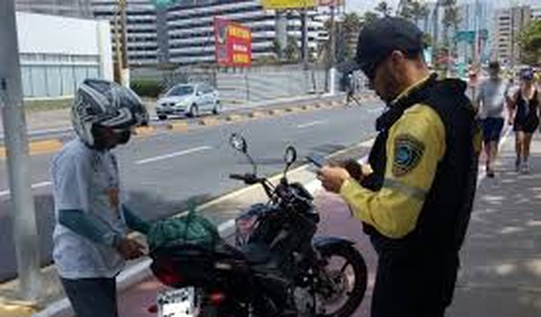 Dispara o número de motoristas flagrados sem habilitação em AL