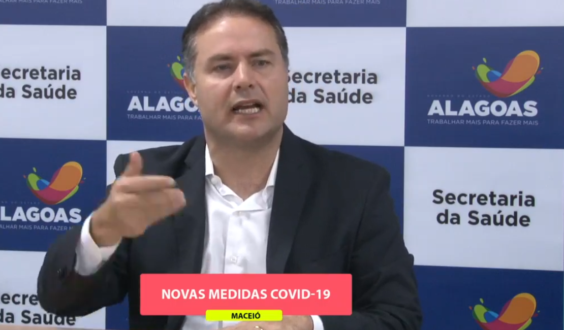 Bolsonaro e Renan Filho conversam sobre covid-19 e pós-pandemia