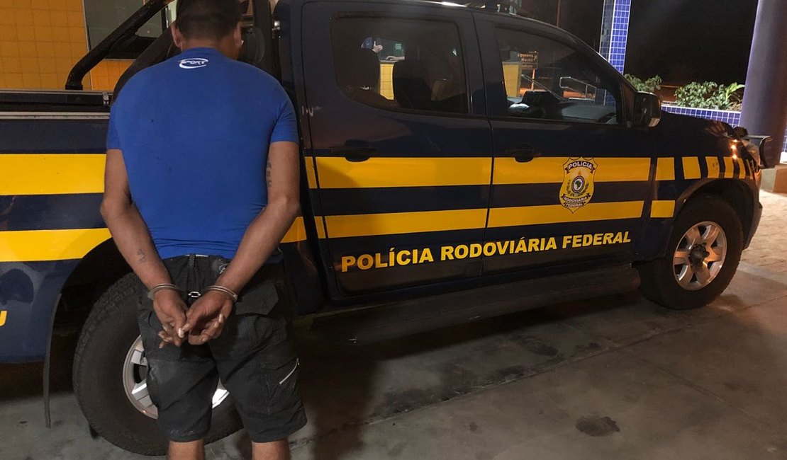 Foragido de São Paulo é preso pela PRF, em Ouro Branco