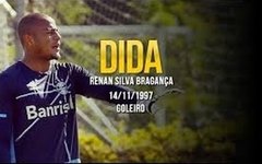 Goleiro Renan, vindo do Grêmio, também é conhecido por Dida