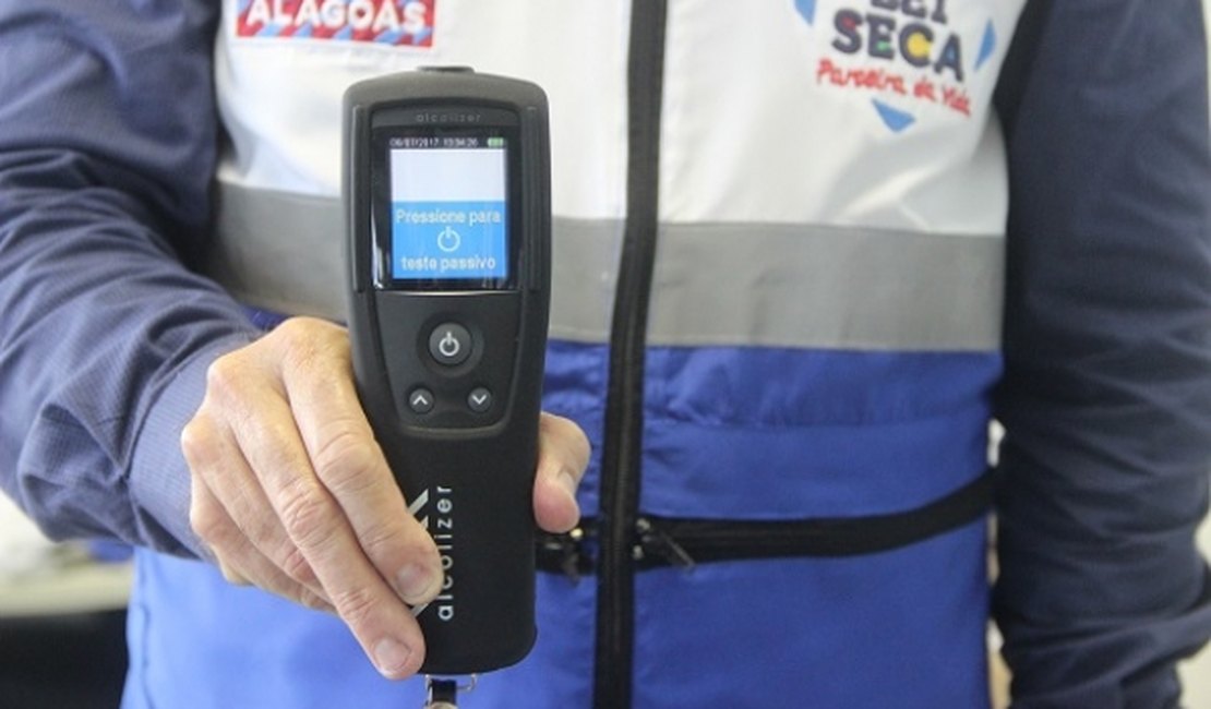Lei Seca Alagoas passa a utilizar novo etilômetro com tecnologia avançada