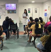 UPA Chã da Jaqueira realiza ação de conscientização contra a dengue para pacientes e acompanhantes