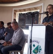 Vereadores participam de solenidade para sanção de lei que anistia agricultores 