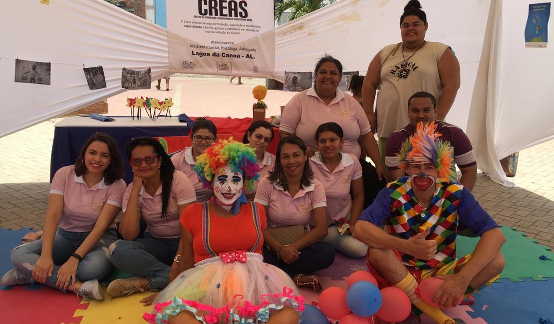 No mês das crianças, CREAS de Lagoa da Canoa reforça a importância de combater o trabalho infantil