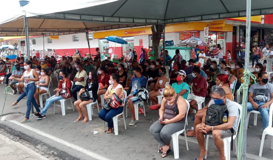 MPF ajuíza ação para evitar aglomerações em agências da Caixa e lotéricas em Alagoas