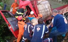 Bombeiros e Samu participaram do resgate em Arapiraca