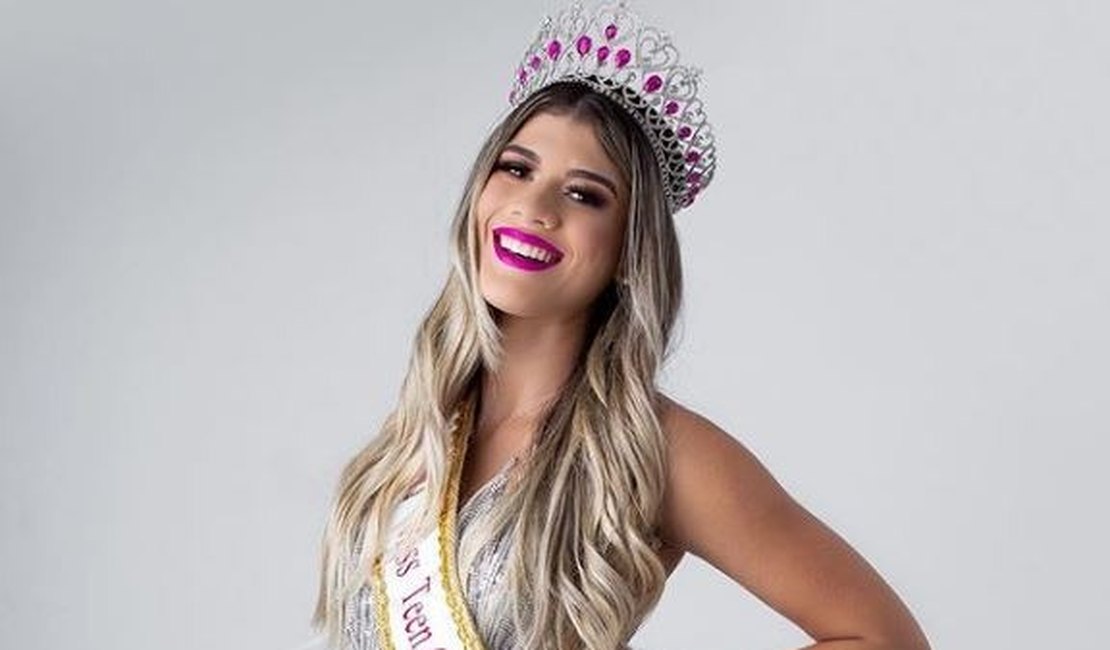 Vilelense Lavínia Leandro ganha Miss Teen Global Beauty Brasil 2019