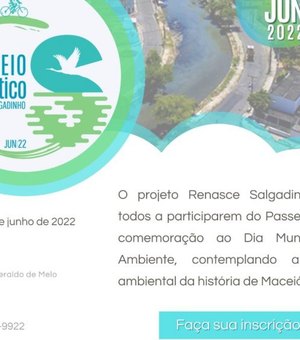 Maceió terá 'Passeio Ciclístico Renasce Salgadinho' no dia 5 de junho