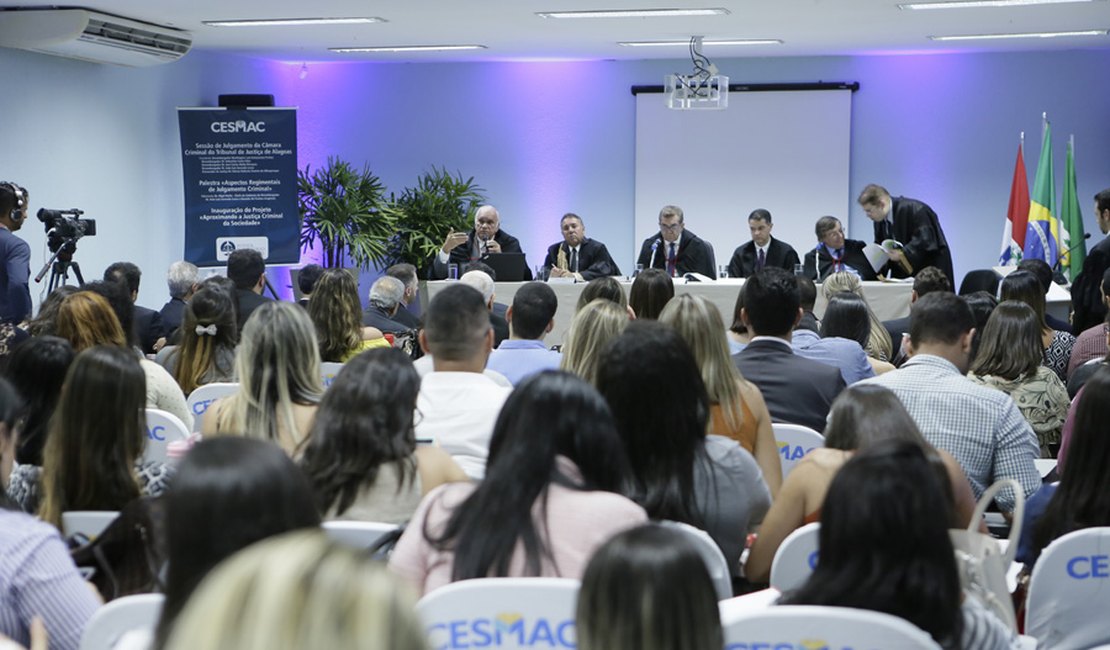Câmara Criminal realiza sessão em Santana do Ipanema na próxima quarta-feira (11)